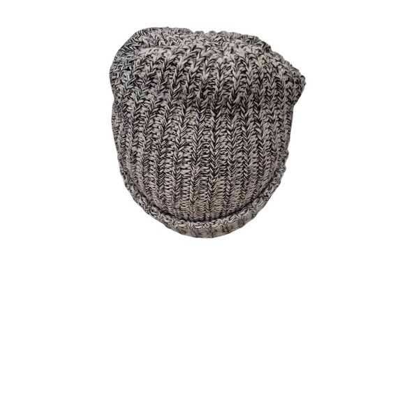 Love Your Melon Unisex Beanie Black Speckled Cuffed Beanie Hat One Size - Picture 4 of 6